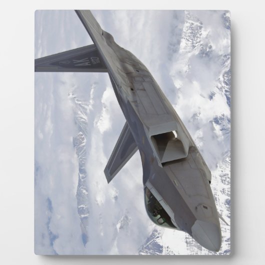 F-22猛禽Elmendorf AFB フォトプラーク (正面)