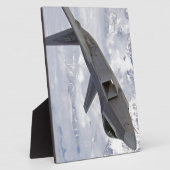 F-22猛禽Elmendorf AFB フォトプラーク (側面)