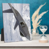 F-22猛禽Elmendorf AFB フォトプラーク (側面)