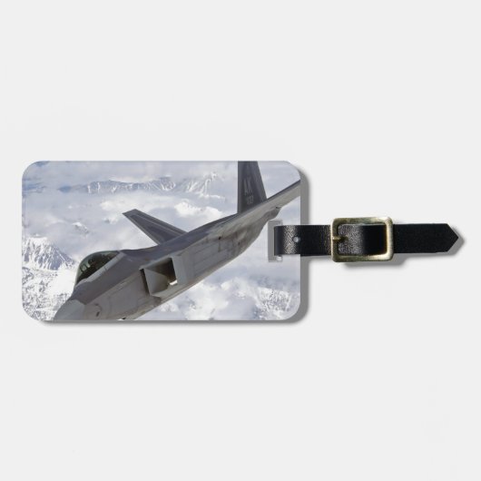 F-22猛禽Elmendorf AFB ラゲッジタグ (正面横)