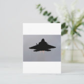 F-22離れグアム ポストカード (スタンド正面)