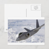 F-22 ラプター エルメンドルフ空軍基地 ポストカード (正面/裏面)