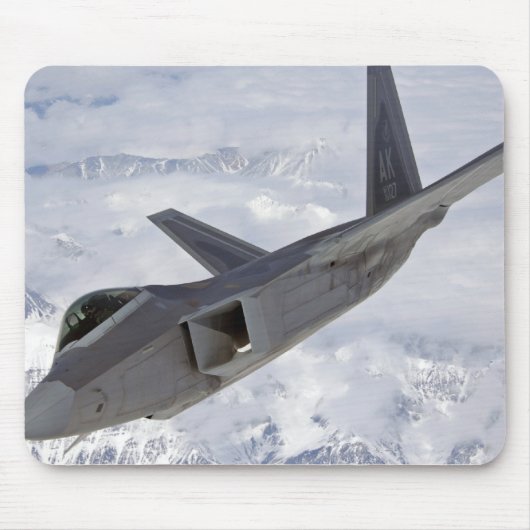 F-22 ラプター エルメンドルフ空軍基地 マウスパッド (正面)