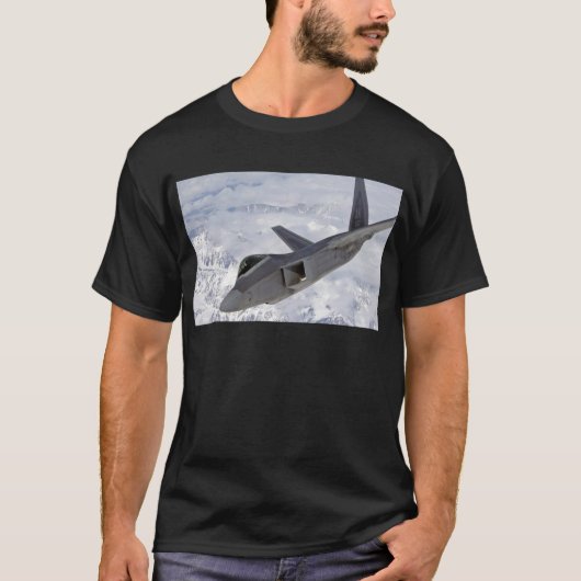 F-22 ラプター エルメンドルフ空軍基地 Tシャツ (正面)