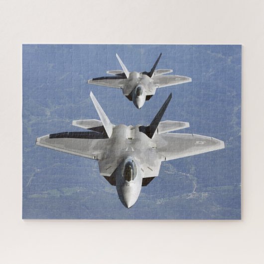 F-22 ラプター 第5世代 ステルス戦闘機 ジグソーパズル (横)