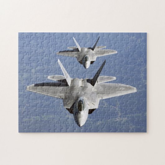 F-22 ラプター 第5世代 ステルス戦闘機 ジグソーパズル (横)
