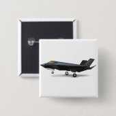 F-22 缶バッジ (正面&裏面)