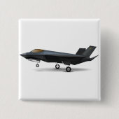 F-22 缶バッジ (正面)
