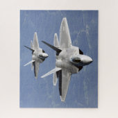 F-22 Raptor第5世代ステルス戦闘機ジェット ジグソーパズル (縦)