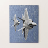 F-22 Raptor第5世代ステルス戦闘機ジェット ジグソーパズル (縦)
