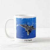 F-22 Raptor コーヒーマグカップ (左)