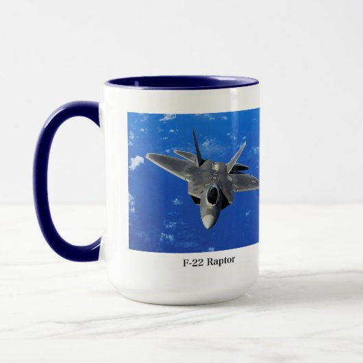 F-22 Raptor マグカップ (左)