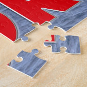 F-22 RAPTOR(20x30インチ) ジグソーパズル (側面)