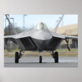 F-22 Raptor Aircraft ポスター (正面)