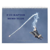 F-22 Raptor Calendar カレンダー (カバー)