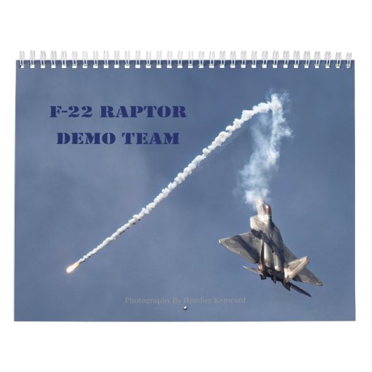 F-22 Raptor Calendar カレンダー (カバー)