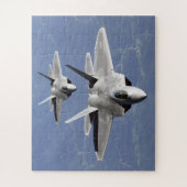 F-22 Raptor Fifth Generation Stealth Fighter Jet ジグソーパズル (縦)