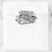 F-22 RAPTOR NULL ラウンドシール (バッグ)