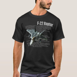 "F-22 Raptor " T-shirt Tシャツ