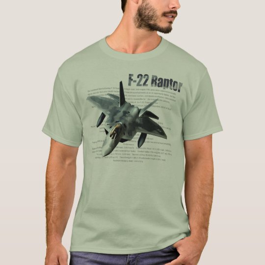 "F-22 Raptor " T-shirt Tシャツ