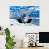 F-22Aラプター ポスター (ホームオフィス)
