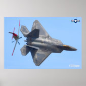 F-22Aラプター ポスター (正面)