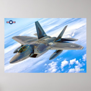 F-22Aラプター ポスター