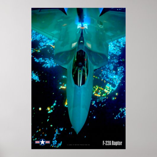 F-22Aラプター ポスター (正面)