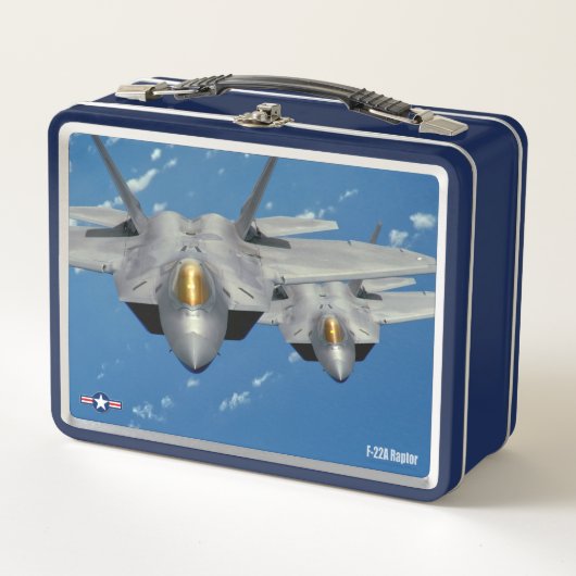 F-22Aラプター メタルランチボックス (正面)