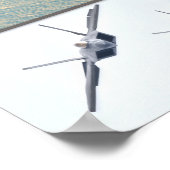 F-22Aラプター「モンタージュ」 ポスター (角)