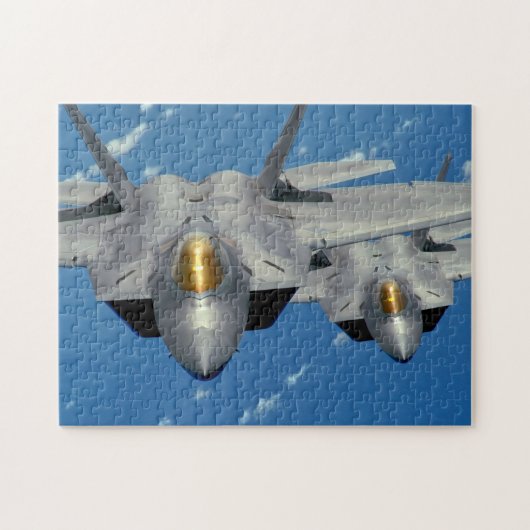 F-22Aラプター（11x14インチ） ジグソーパズル (横)