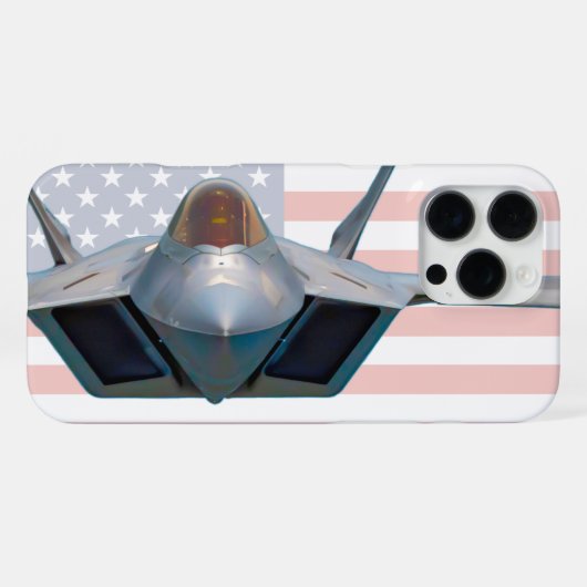 F-22Aラプター iPhoneケース (裏面横)