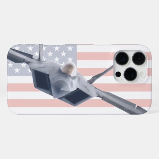 F-22Aラプター iPhoneケース (裏面横)