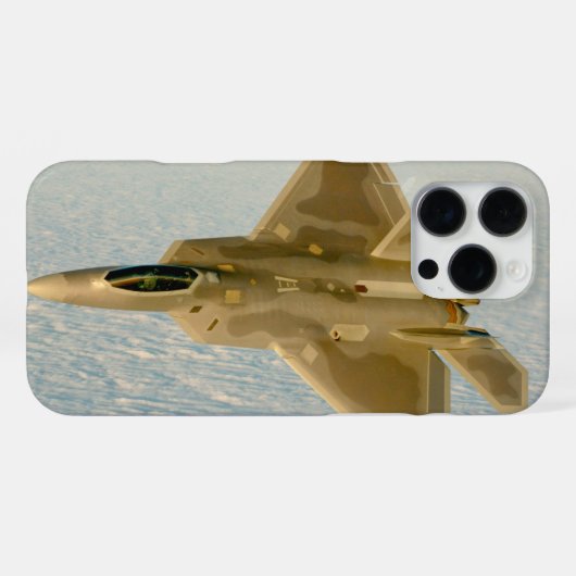 F-22Aラプター iPhoneケース (裏面横)