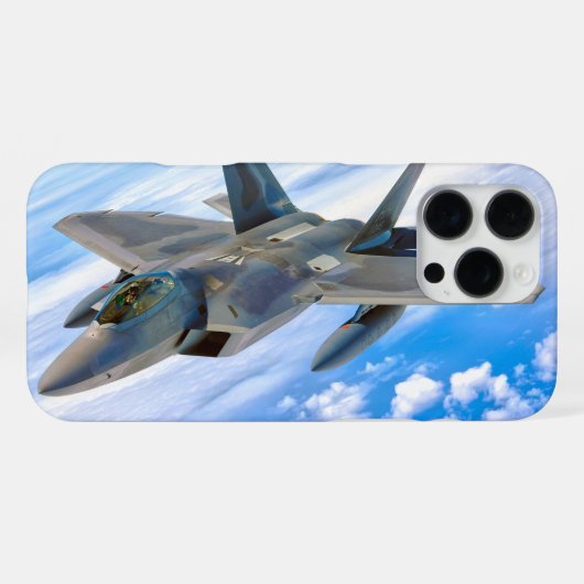 F-22Aラプター iPhoneケース (裏面横)