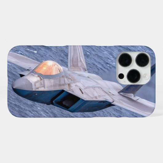F-22Aラプター iPhoneケース (裏面横)