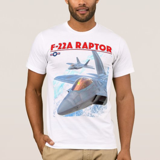 F-22Aラプター Tシャツ (正面)