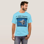 F-22Aラプター Tシャツ (正面フル)