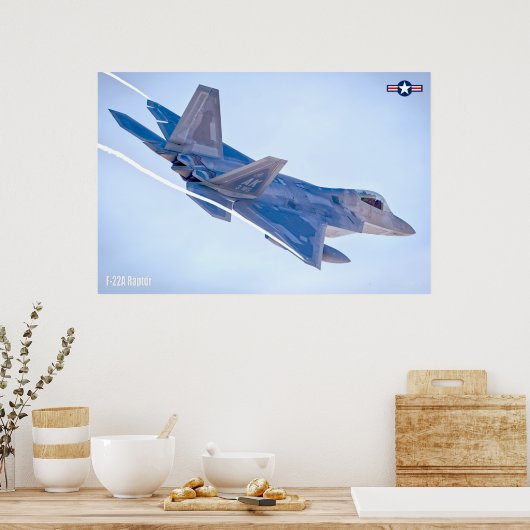 F-22A RAPTOR ポスター (キッチン)