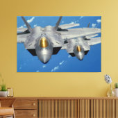 F-22A RAPTOR 40x60 キャンバスプリント (インサイチュ (リビング))