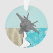 F-35接合箇所の殴打の戦闘機の飛行機のオーナメント オーナメント (正面)