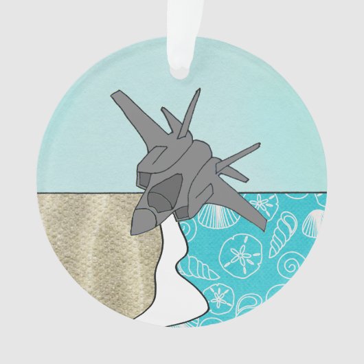 F-35接合箇所の殴打の戦闘機の飛行機のオーナメント オーナメント (正面)