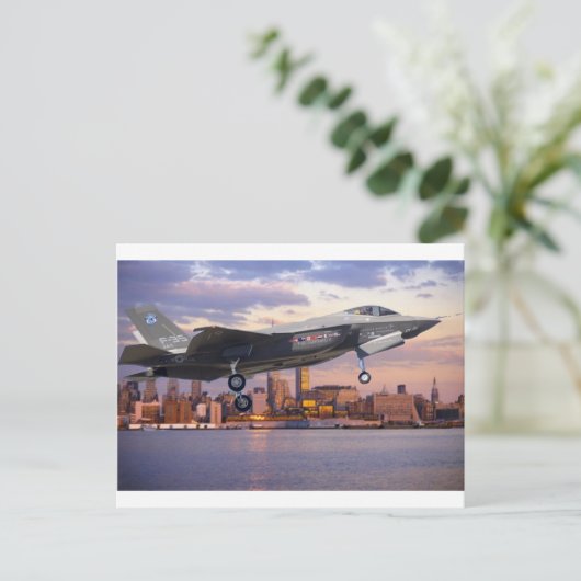 F-35稲妻 ポストカード (スタンド正面)