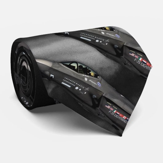 F-35稲妻IIの首のタイ ネクタイ (ロール)