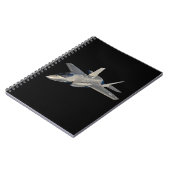 F-35稲妻IIパンサージェット戦闘機 ノートブック (左側)