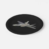 F-35稲妻IIパンサージェット戦闘機 ペーパープレート (アングル)