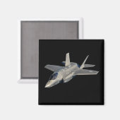 F-35稲妻IIパンサージェット戦闘機 マグネット (正面/裏面)