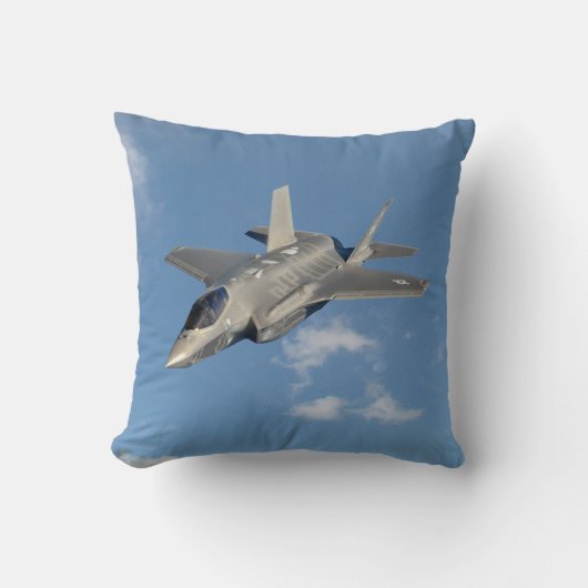 F-35稲妻IIパンサージェット戦闘機(空) クッション (正面)
