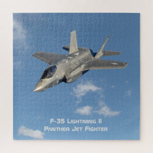 F-35稲妻IIパンサージェット戦闘機（空） ジグソーパズル