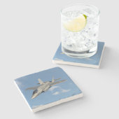 F-35稲妻IIパンサージェット戦闘機(空) ストーンコースター (横)